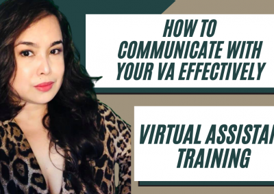 How to Communicate Tasks to your Virtual Assistant
