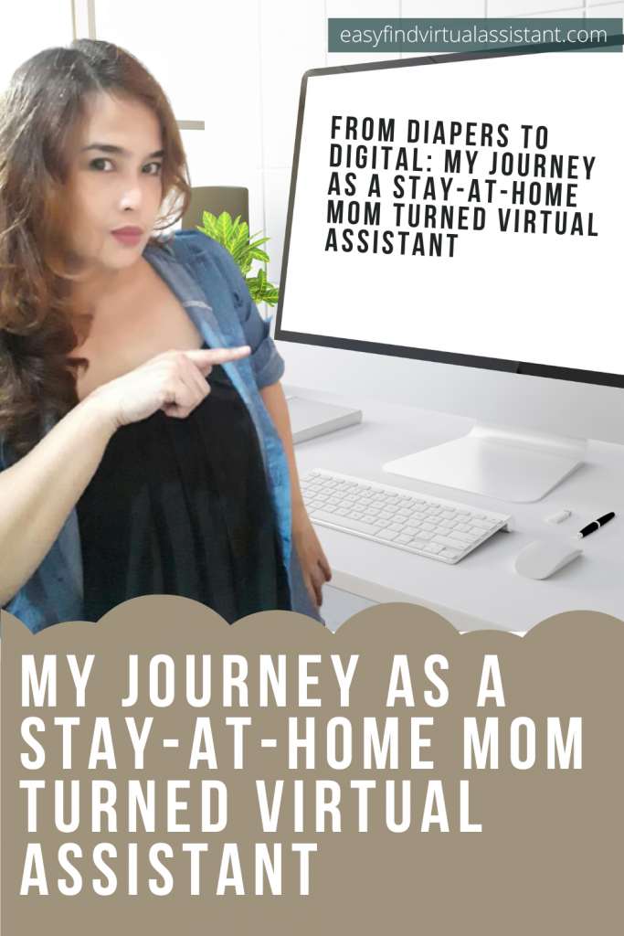 stay at home mom turned virtual assistant