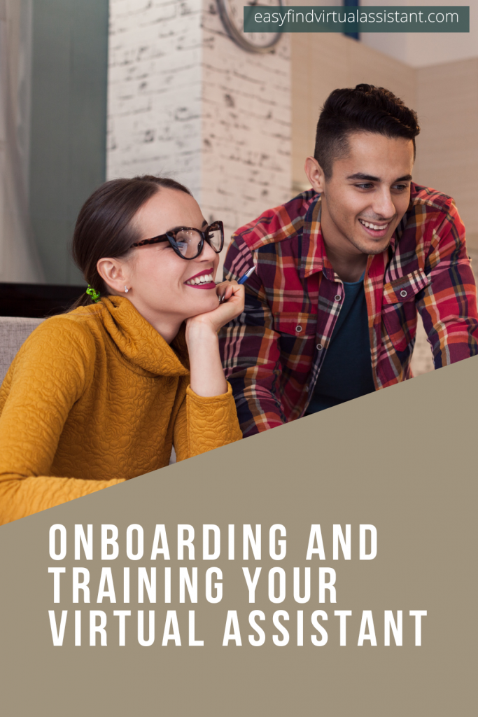 training and onboarding your virtual assistant