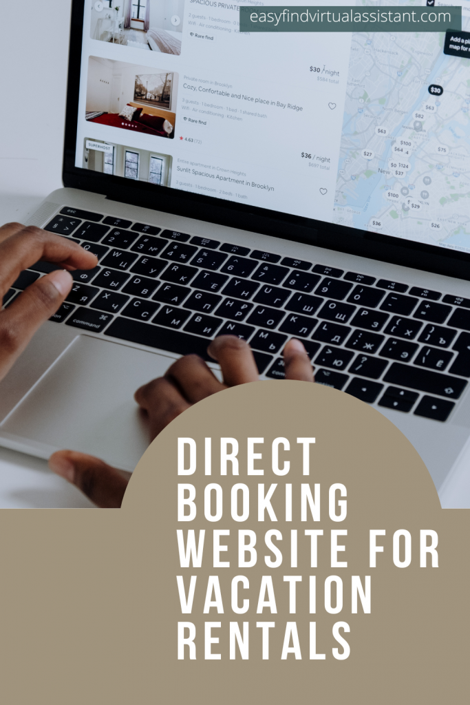 designing your direct booking website for short term rentals